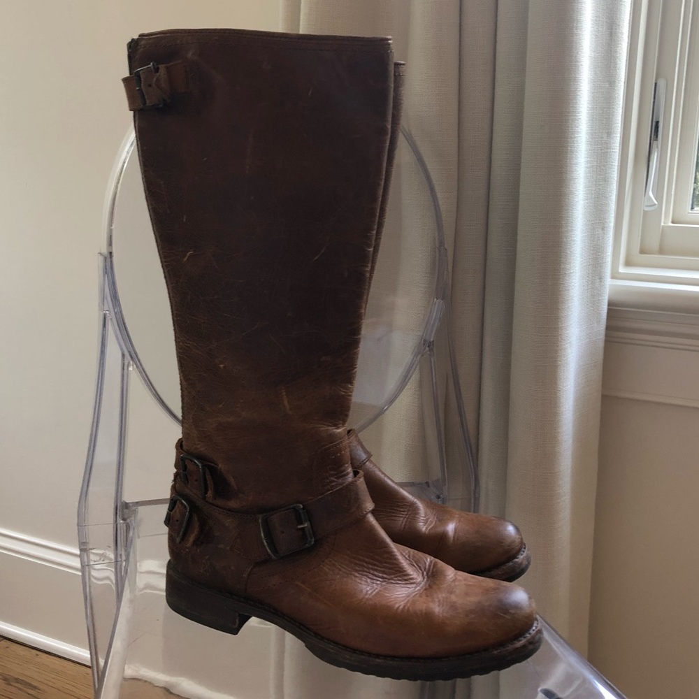 Frye Brown Tall Boots - Size 9